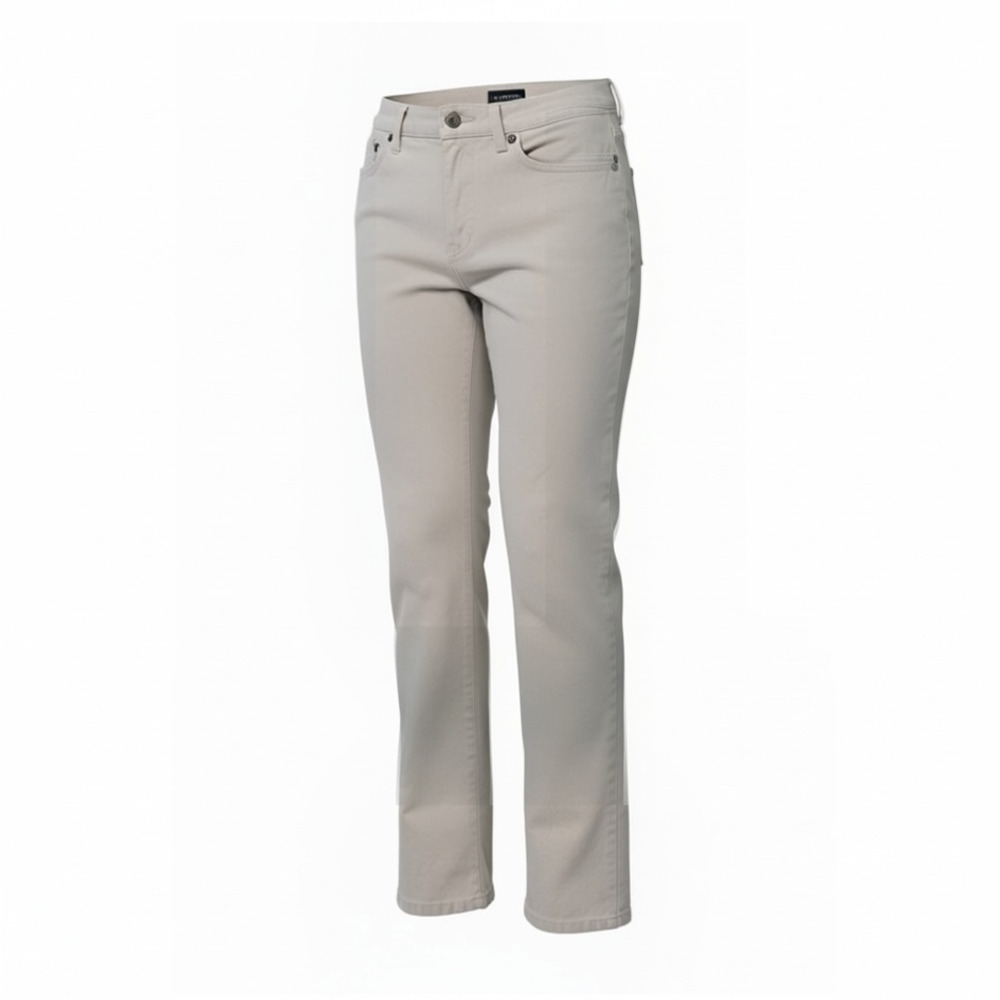 Lauren Jeans Co. Ralph Lauren Pants Size 10 Beige Cotton Straight Leg